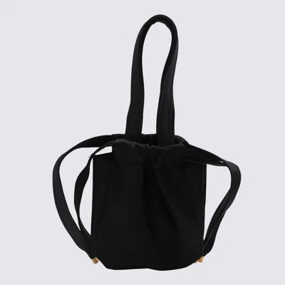 Patou Black Evening Pouche In Black