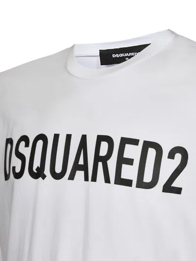 Dsquared2 Dsquared Man T-shirt In White