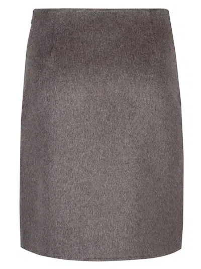 Shop P.a.r.o.s.h Leak Skirt In Marrone