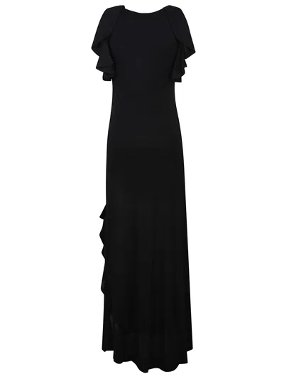 Iro Miassa Sleeveless Gathered Maxi Dress In Black
