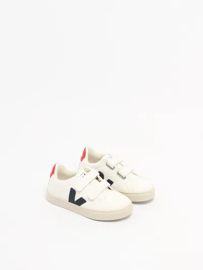 Shop Veja Small Esplar Sneaker In Bianco-blu