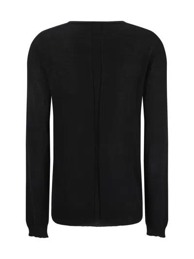 Shop Rick Owens Sweater In Black