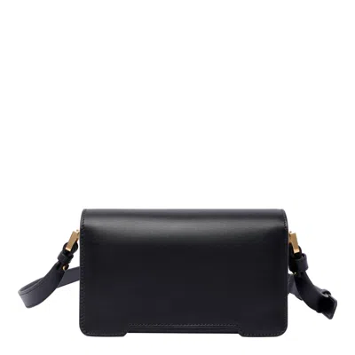 Shop Marni Mini Trunkaroo Shoulder Strap In Black