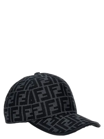 Fendi Ff Baseball Cap In Blu