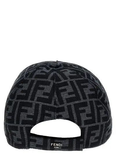 Fendi Ff Baseball Cap In Blu