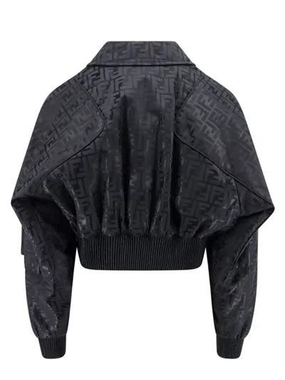Fendi Jacket In Nero