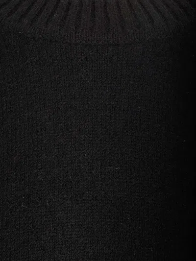 Shop Loulou Studio Cashmere Knit Crewneck In Black