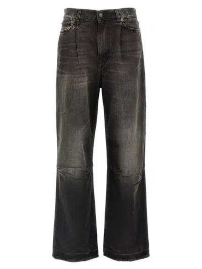 R13 Cuffed Courtney Jeans In Black