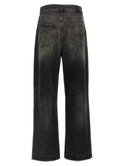 R13 Cuffed Courtney Jeans In Black