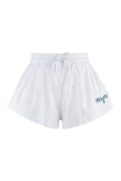 MSGM COTTON SHORTS 