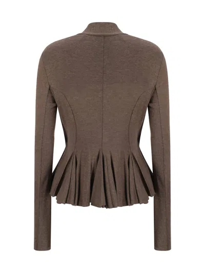 Rick Owens Jackets In Fawn