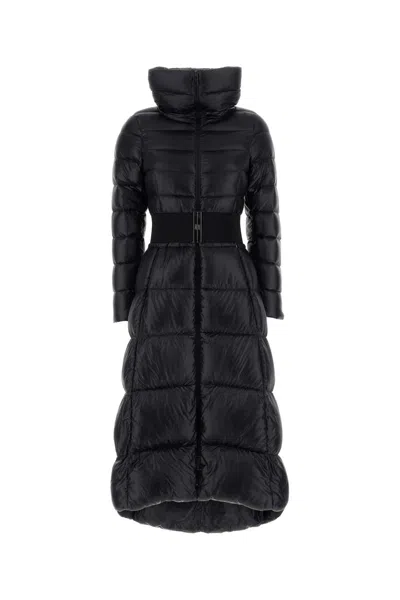 Shop Herno Black Nylon Down Jacket In Nero