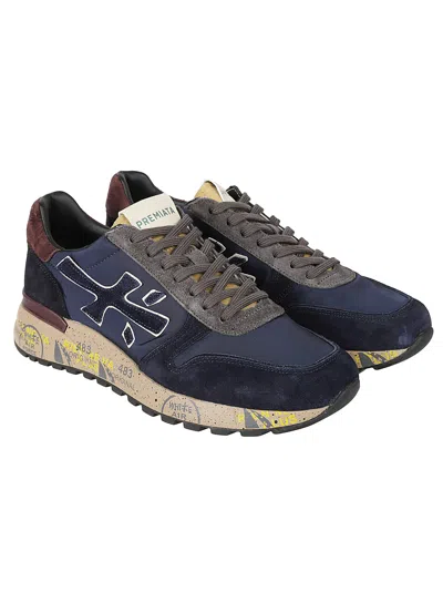 Shop Premiata Mick Sneakers In Blu