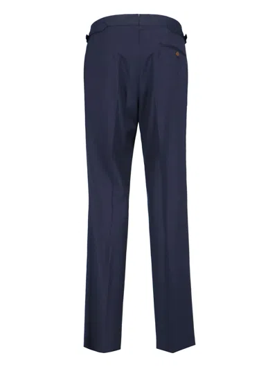 Shop Vivienne Westwood Sang Trousers In Blue