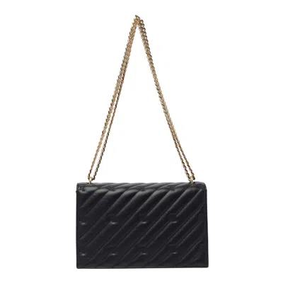 Shop Elisabetta Franchi Crossbody Bag In Nero