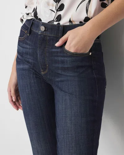 White House Black Market High-rise Everyday Soft Skinny Ankle Jeans In Nouveau Authentic