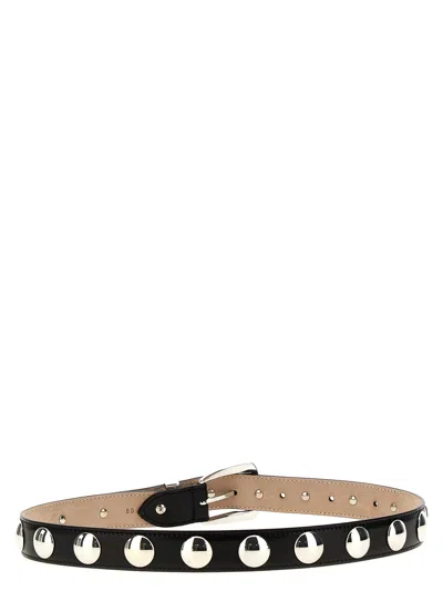 Khaite Benny Belts In Black