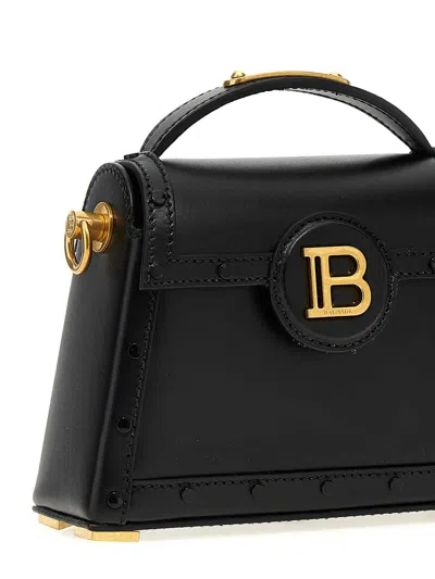 Balmain B-buzz Dynasty Small Handbag In Black