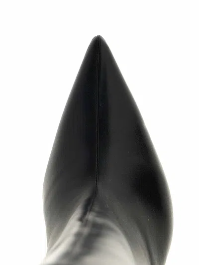 Attico Cheope Tube Boots In Black
