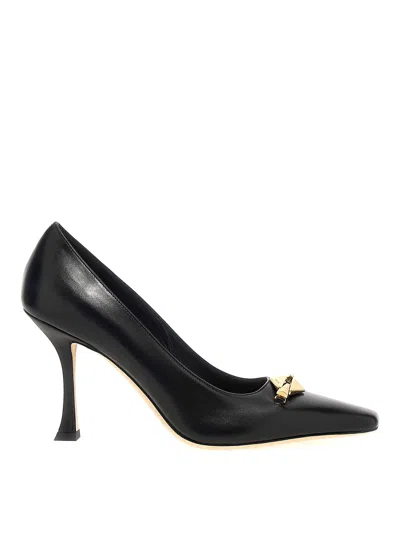 Jimmy Choo 'ryker Diamond Detail Dã© In Black