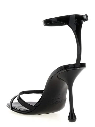 Shop Jimmy Choo Ixia Sandals In Black