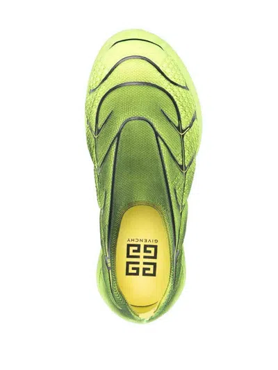 Givenchy Chunky Sole Slip-on Mesh Trainers In Black