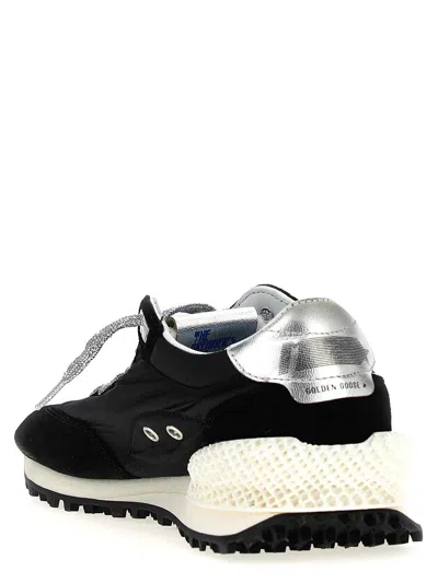 Golden Goose Marathon Runner Contrasting Sole In Black