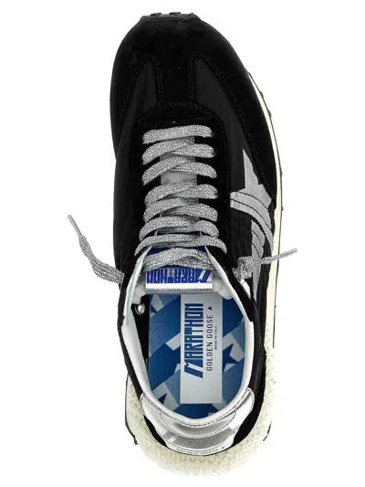 Golden Goose Marathon Runner Contrasting Sole In Black