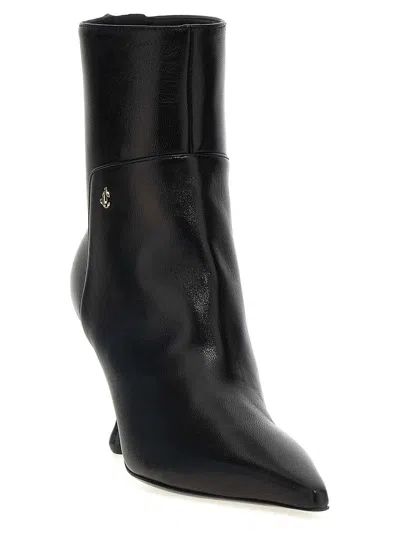 Jimmy Choo Woman Ankle Boots Black Size 9 Leather