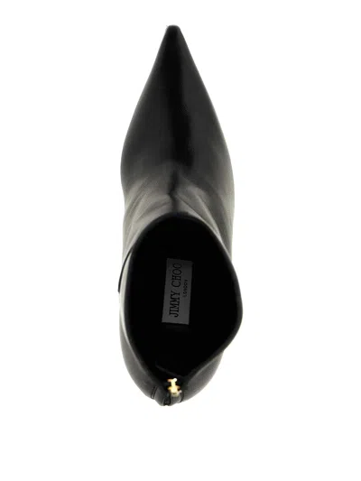 Jimmy Choo Woman Ankle Boots Black Size 9 Leather