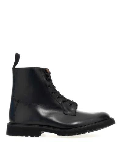 Tricker's Burford Ankle Boots In Black
