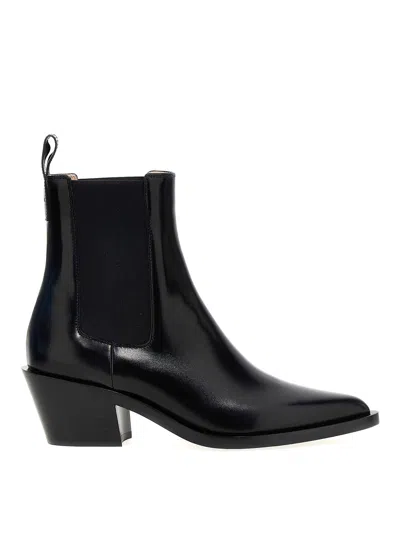 Gianvito Rossi Ankle Boot In Black