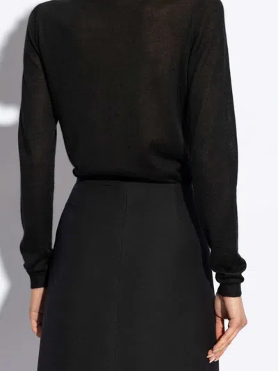 Fabiana Filippi Sequinned Sweater In Black