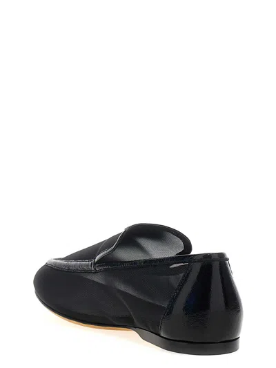 Khaite Black Alessia Loafers In Black
