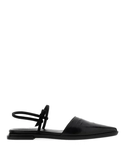 Shop Ann Demeulemeester Barb Mules In Black