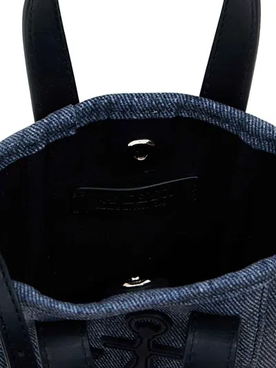 Jw Anderson J.w.anderson 'mini Belt' Shopping Bag In Blue