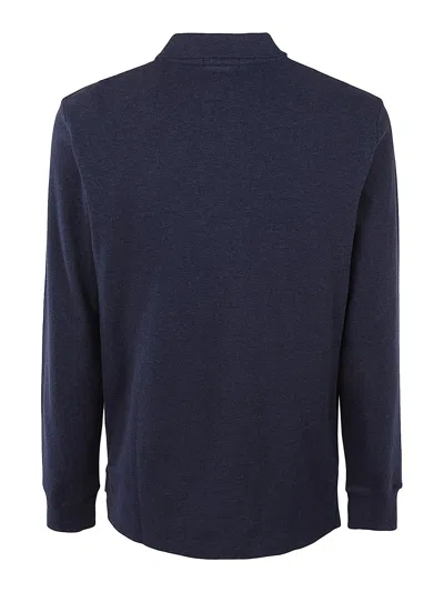 Shop Polo Ralph Lauren Long Sleeve Polo In Blue