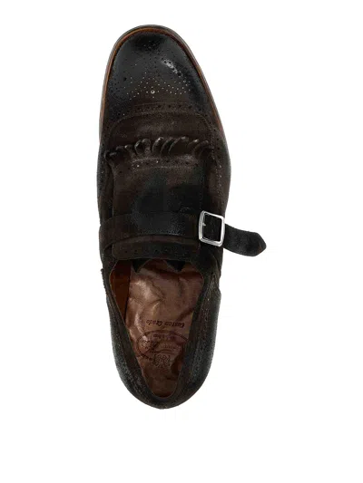 Church's Buckle Detailed Round Toe Loafers In Brown