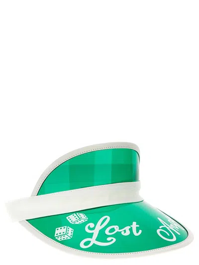 Shop Saint Mxxxxxx Visor Lost Angels In Green