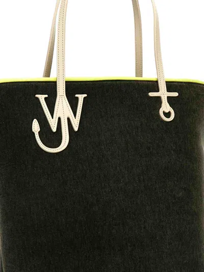 Jw Anderson Green Tall Anchor Tote In Green
