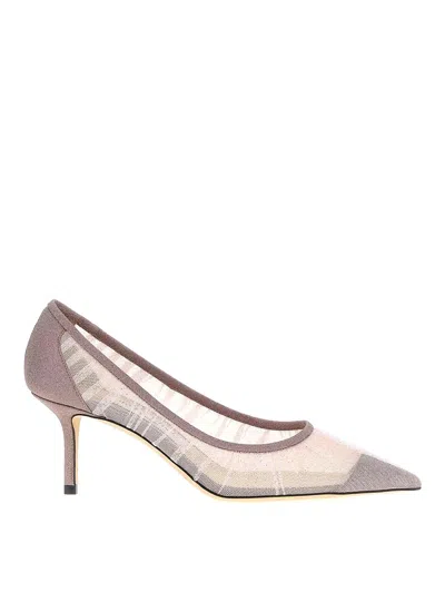 Shop Jimmy Choo Love Pumps In Purple