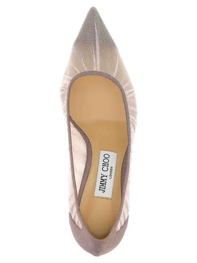 Jimmy Choo Purple Pointed Toe Pumps In Purple