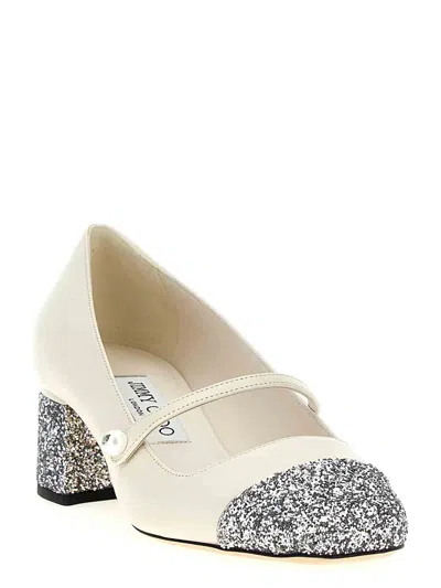 Jimmy Choo Heels In White