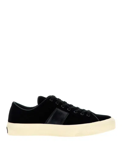 Shop Tom Ford Cambridge Sneakers In White