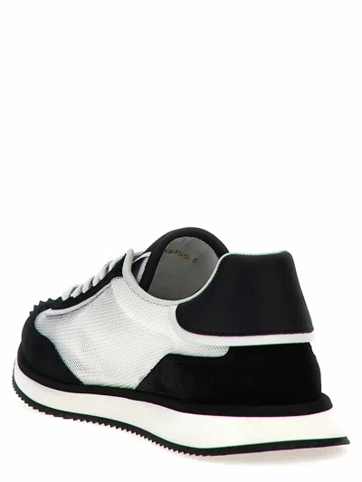 Dolce & Gabbana Mixed-material Dg Cushion Sneakers In White