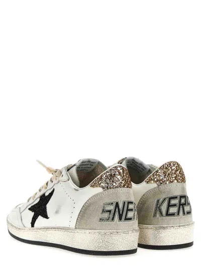 Shop Golden Goose Ball Star Sneakers In White