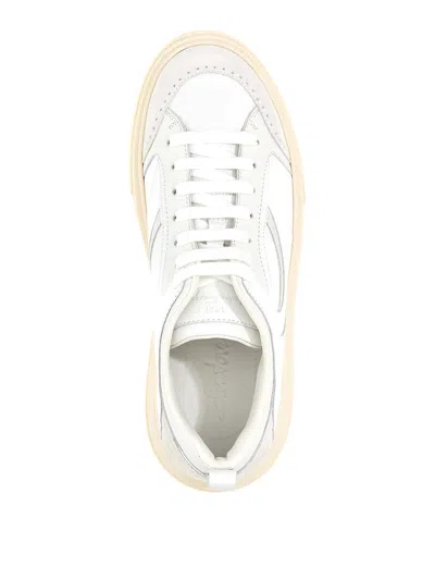Ferragamo Zapatillas - Blanco In White