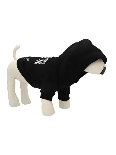 Shop Dsquared2 X Poldo Dog Hoodie In White