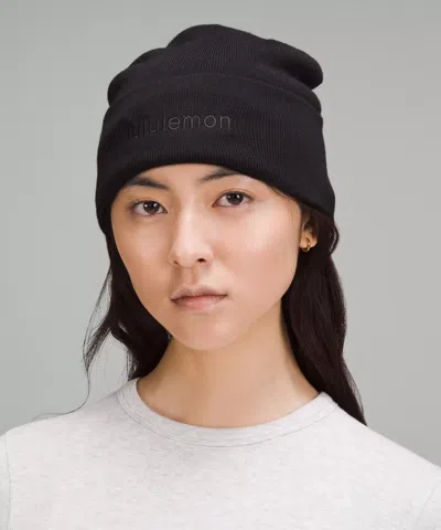 Lululemon Warm Revelation Beanie Wordmark
