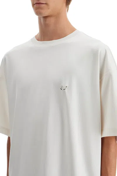 Shop Mugler 'oversized T-shirt In White